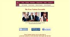 Desktop Screenshot of fournations.org